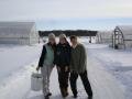 Corie, Elissa, and Emily in the Snow