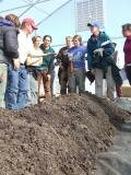 Food Waste from the MSU Dining Halls is Composted at the SOF by Helpful Worms